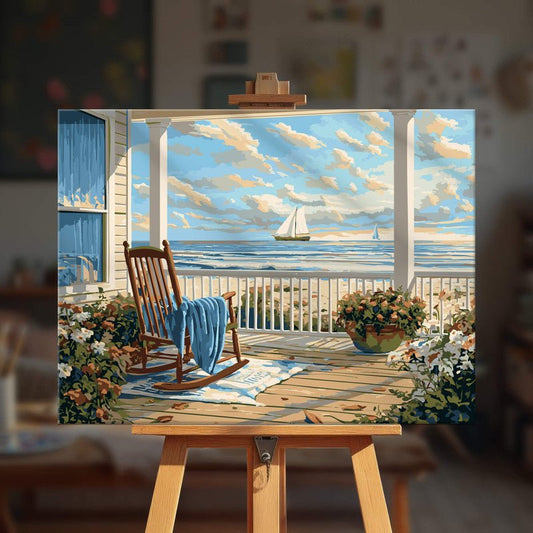 Paint by numbers - Coastal Whispers - MyArt