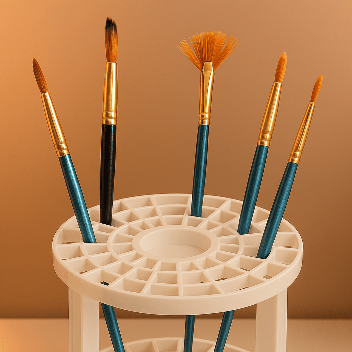 Paint by numbers - Brush Holder (White) - MyArt