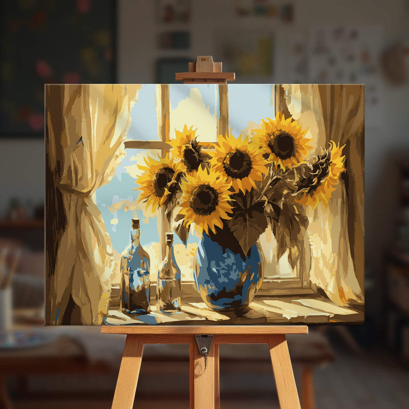 Rustic Sunflowers