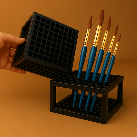 Paint by numbers - Brush Holder (Black) - MyArt