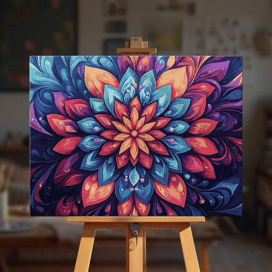 Paint by numbers - Ethereal Bloom - MyArt