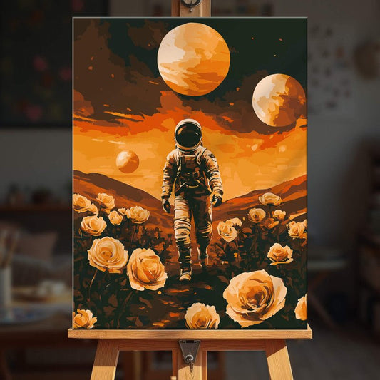 Paint by numbers - Cosmic Bloom - MyArt