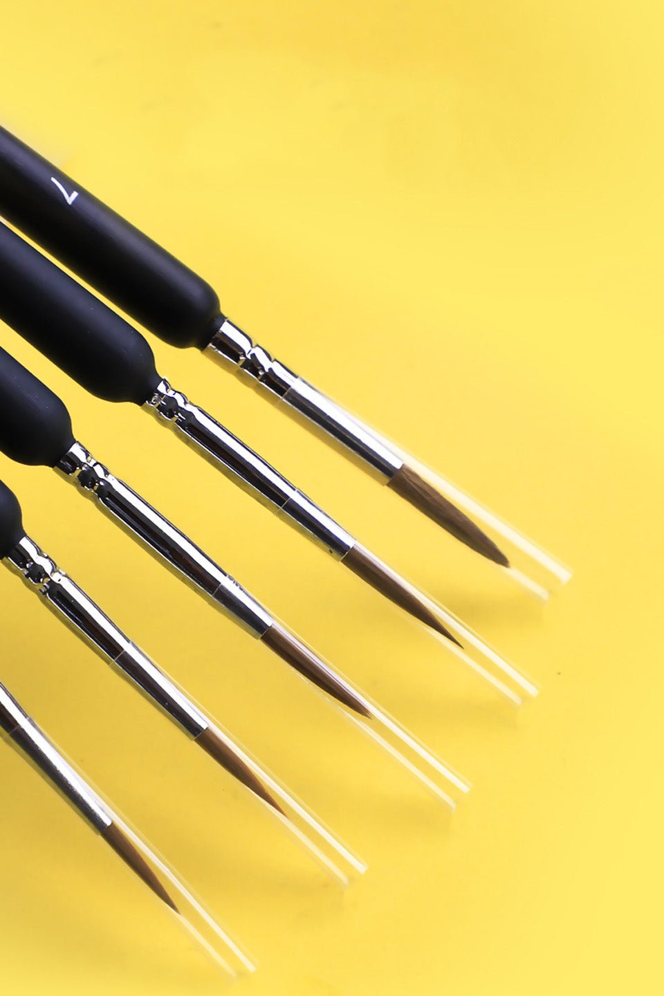 Paint by numbers - Premium Brush Set (Black) - MyArt