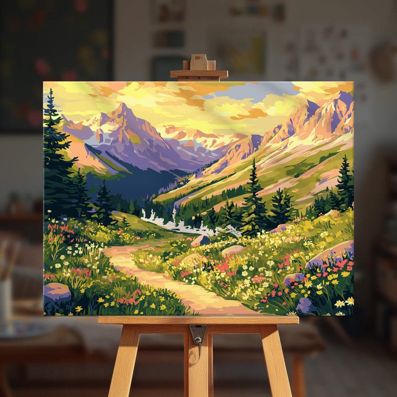 Paint by numbers - Golden Highlands - MyArt