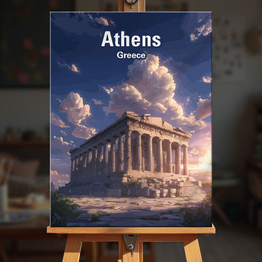 Paint by numbers - Acropolis Ruins - MyArt