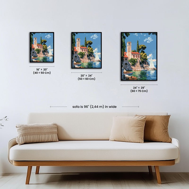 Paint by numbers - Adriatic View - MyArt
