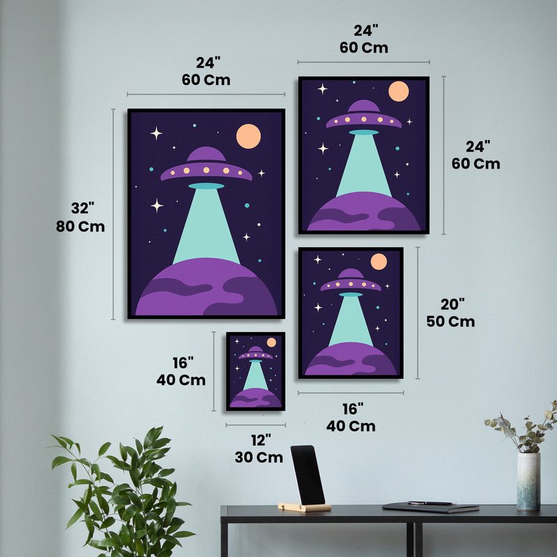 Paint by numbers - Alien Encounter - MyArt