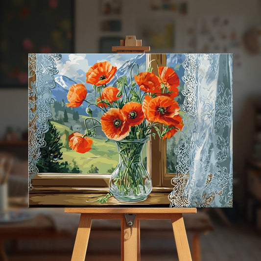 Paint by numbers - Alpine Blossoms - MyArt