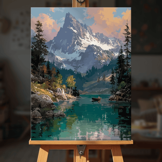 Paint by numbers - Alpine Reflections - MyArt