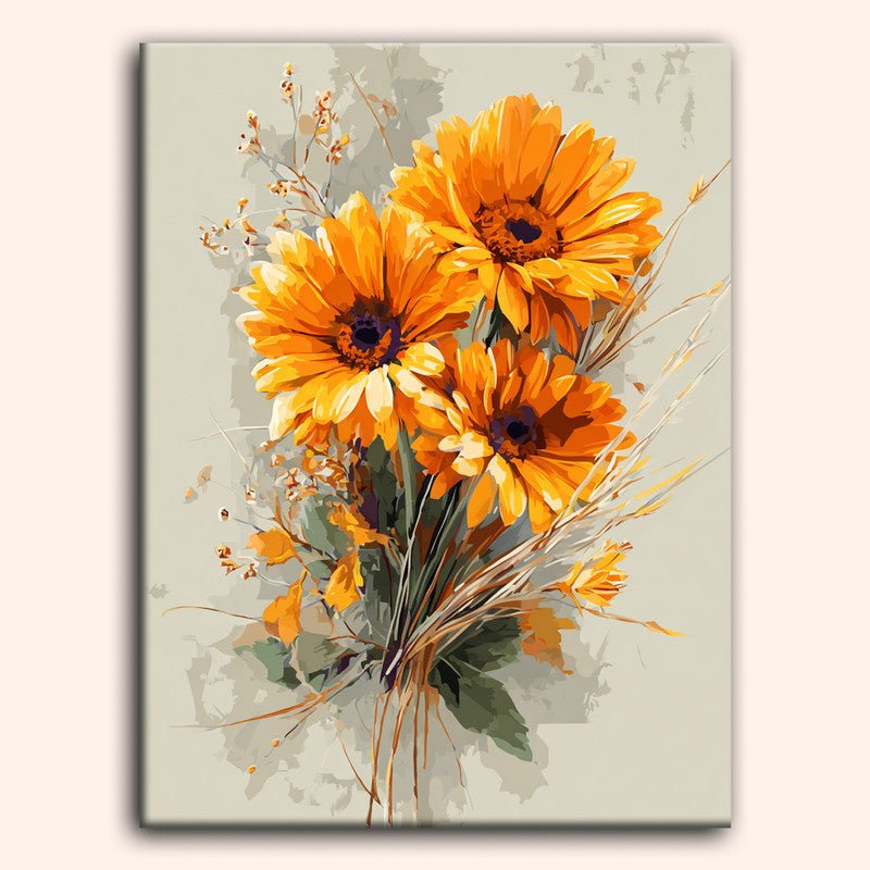 Paint by numbers - Amber Bloom - MyArt