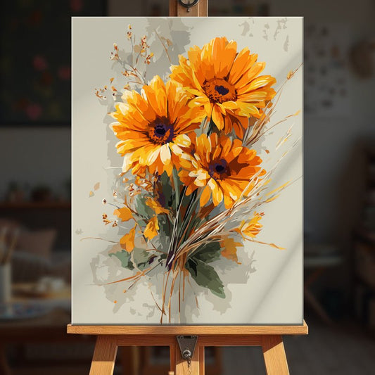 Paint by numbers - Amber Bloom - MyArt