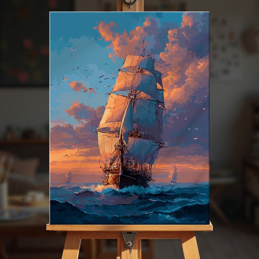 Paint by numbers - Amber Distance - MyArt