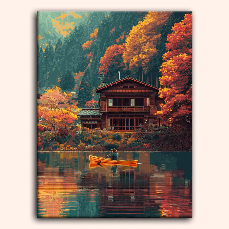 Paint by numbers - Amber Hillside - MyArt