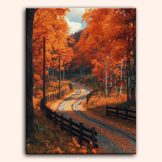 Paint by numbers - Amber Path - MyArt