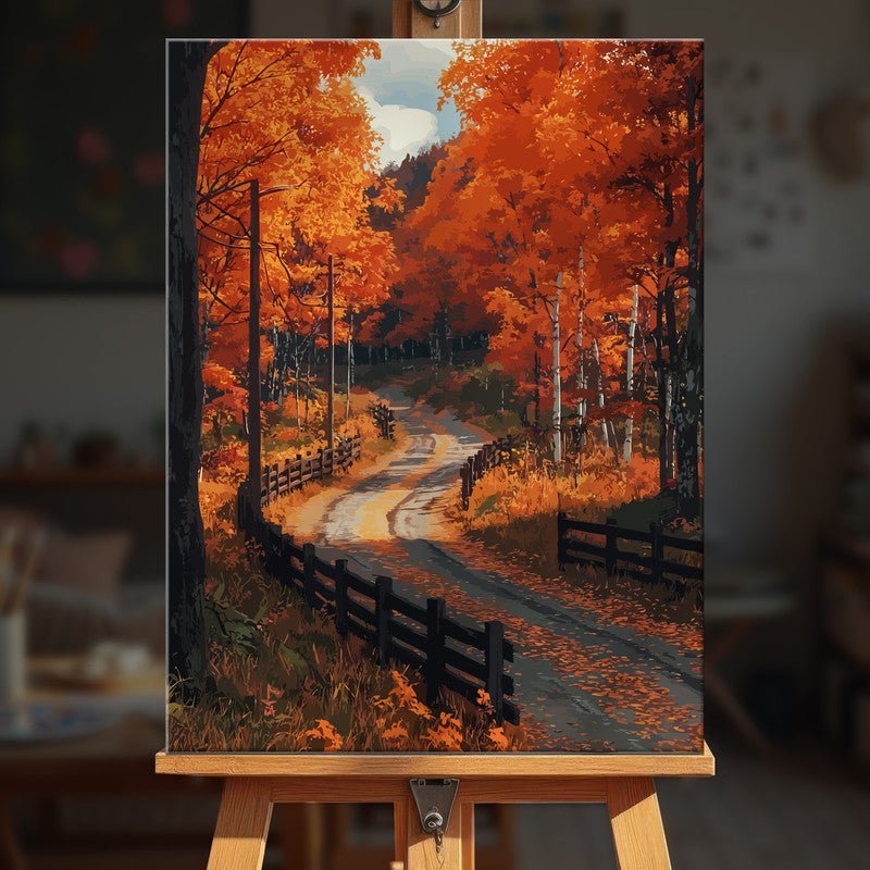 Paint by numbers - Amber Path - MyArt