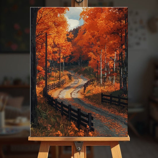 Paint by numbers - Amber Path - MyArt