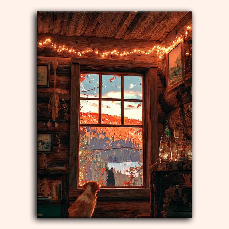 Paint by numbers - Amber Pines - MyArt