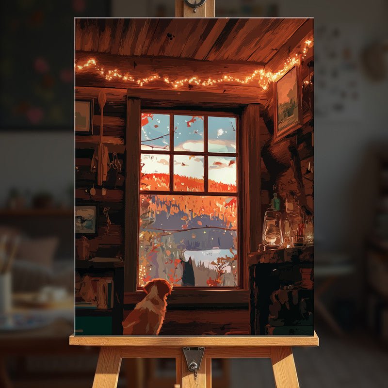 Paint by numbers - Amber Pines - MyArt