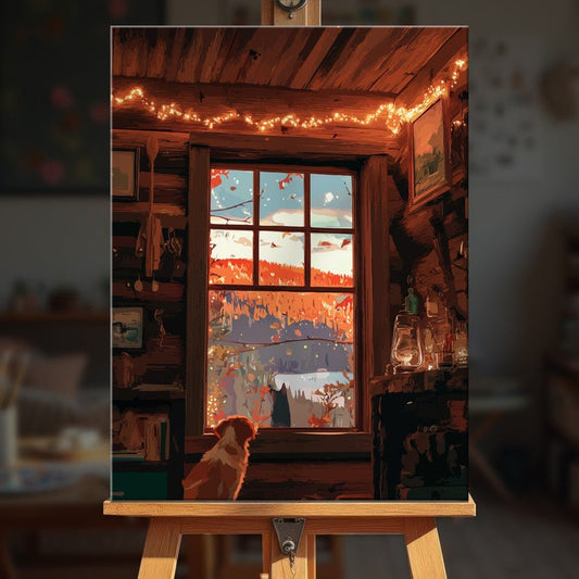 Paint by numbers - Amber Pines - MyArt