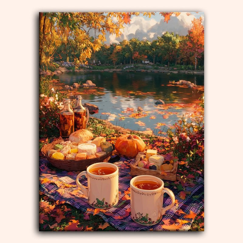 Paint by numbers - Amber Stream - MyArt