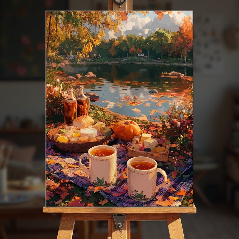 Paint by numbers - Amber Stream - MyArt