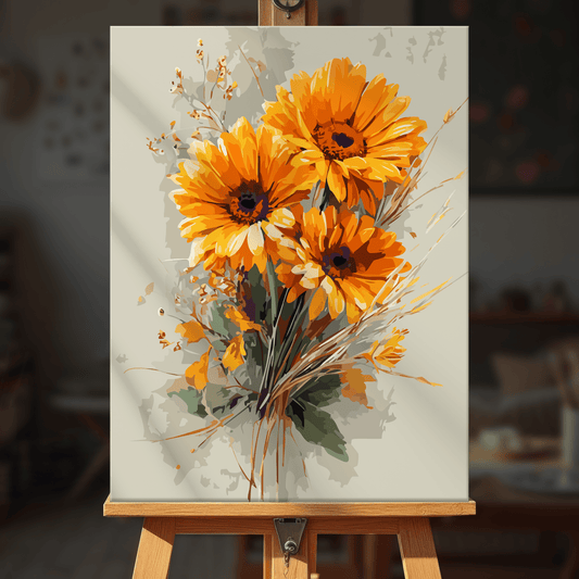 Paint by numbers - Amber Bloom - MyArt