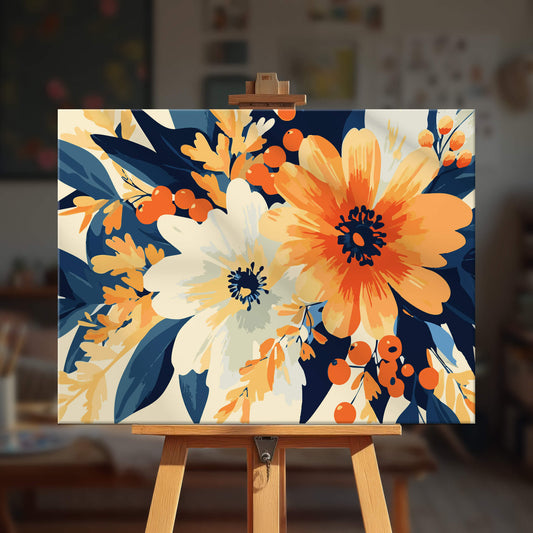 Paint by numbers - Amber Blossom - MyArt