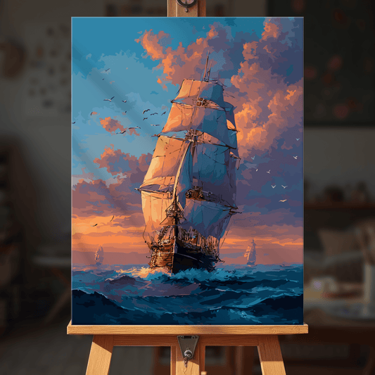 Paint by numbers - Amber Distance - MyArt