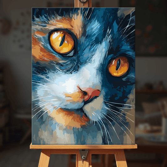 Paint by numbers - Amber Gaze - MyArt