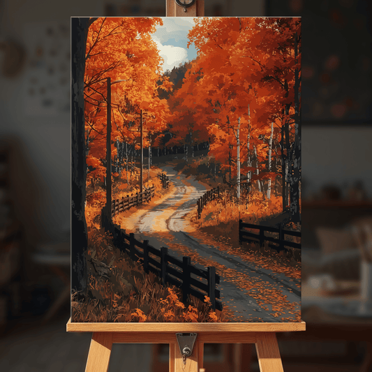 Paint by numbers - Amber Path - MyArt