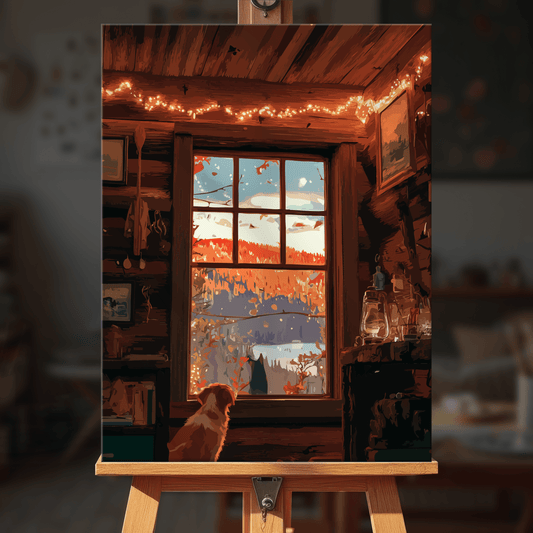 Paint by numbers - Amber Pines - MyArt