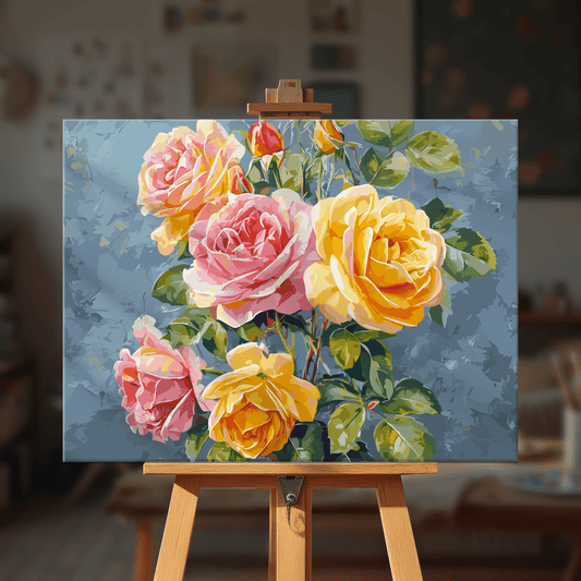 Paint by numbers - Amber Roses - MyArt