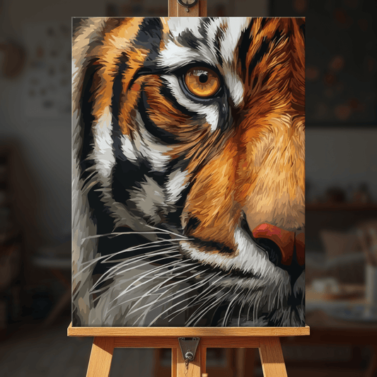 Paint by numbers - Amber Stripe - MyArt