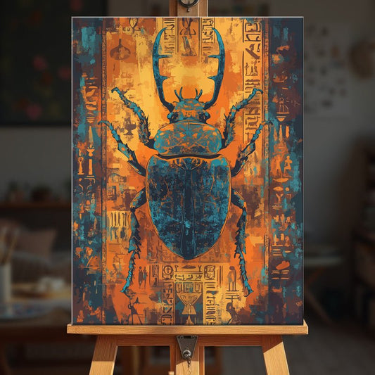 Paint by numbers - Ancestral Beetle - MyArt