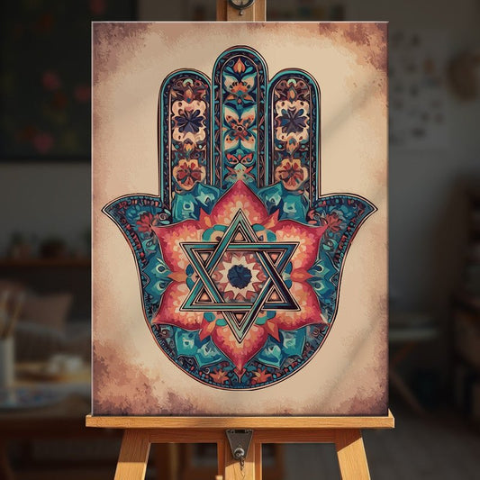 Paint by numbers - Ancient Petals - MyArt