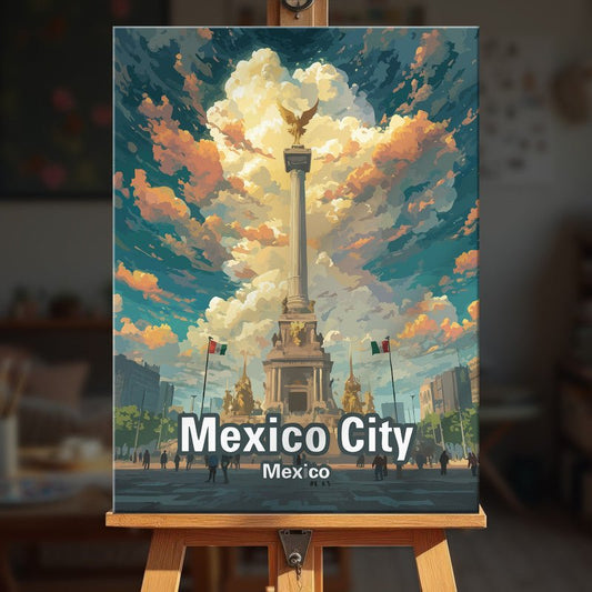 Paint by numbers - Angel Column - MyArt