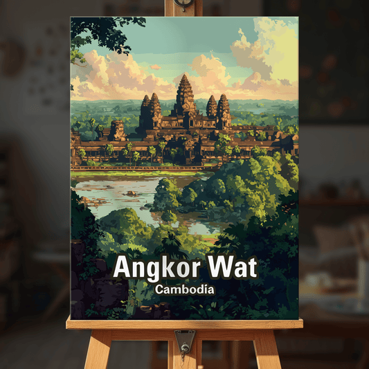 Paint by numbers - Angkor Wat Temple - MyArt