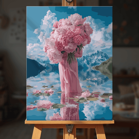 Paint by numbers - Antique Petal Glow - MyArt