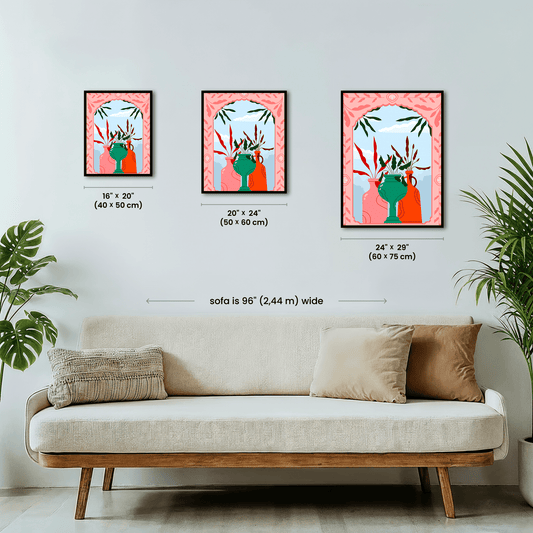 Paint by numbers - Arch Vases - MyArt