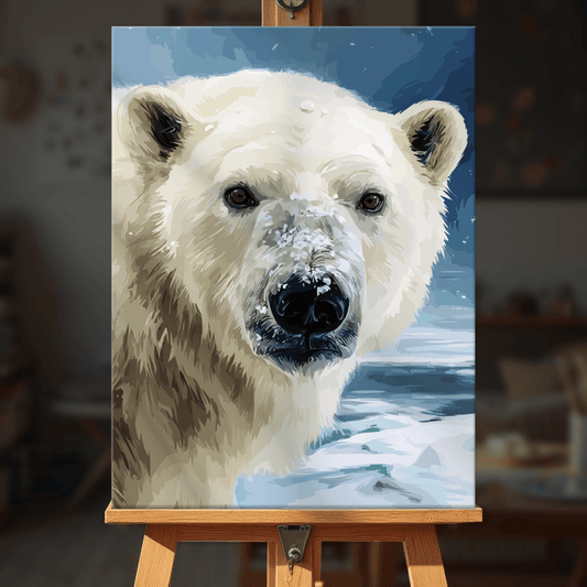 Paint by numbers - Arctic Bear - MyArt