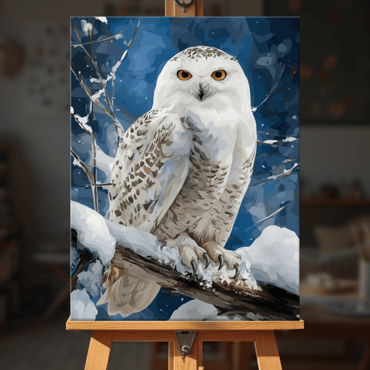 Paint by numbers - Arctic Owl - MyArt