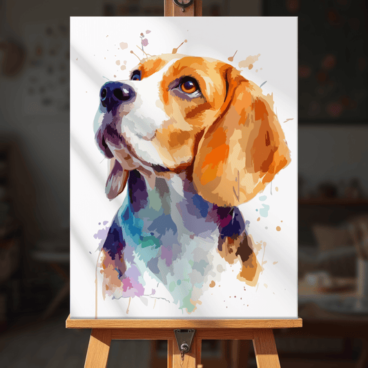 Paint by numbers - Artful Beagle - MyArt