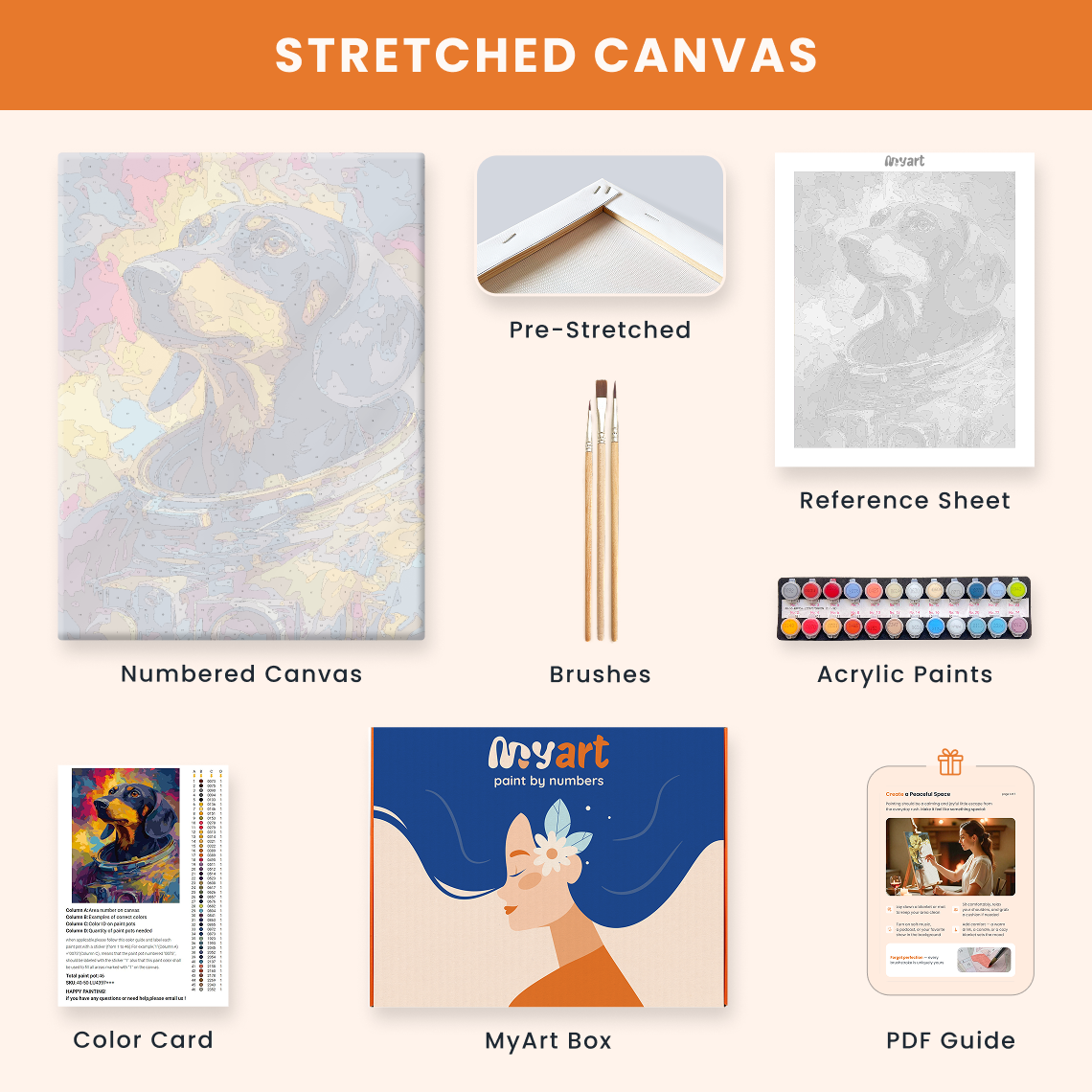 Artistic Dachshund