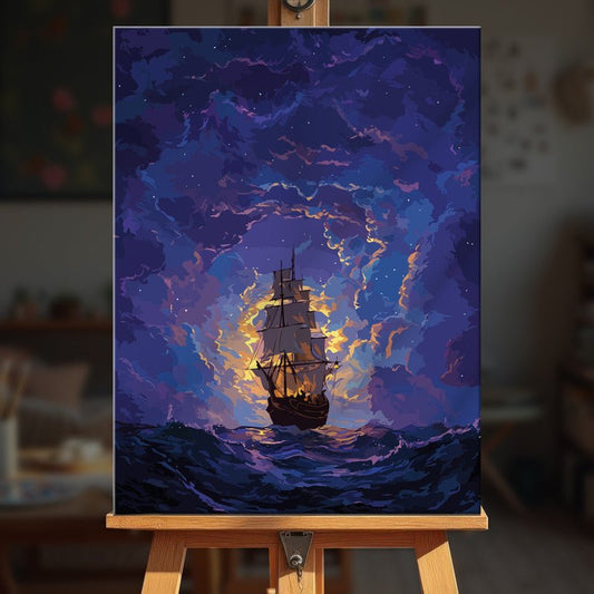 Paint by numbers - Astral Drift - MyArt