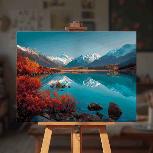 Paint by numbers - Aurora Beach - MyArt