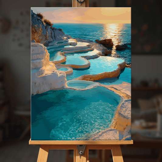 Paint by numbers - Aurora Cliff - MyArt