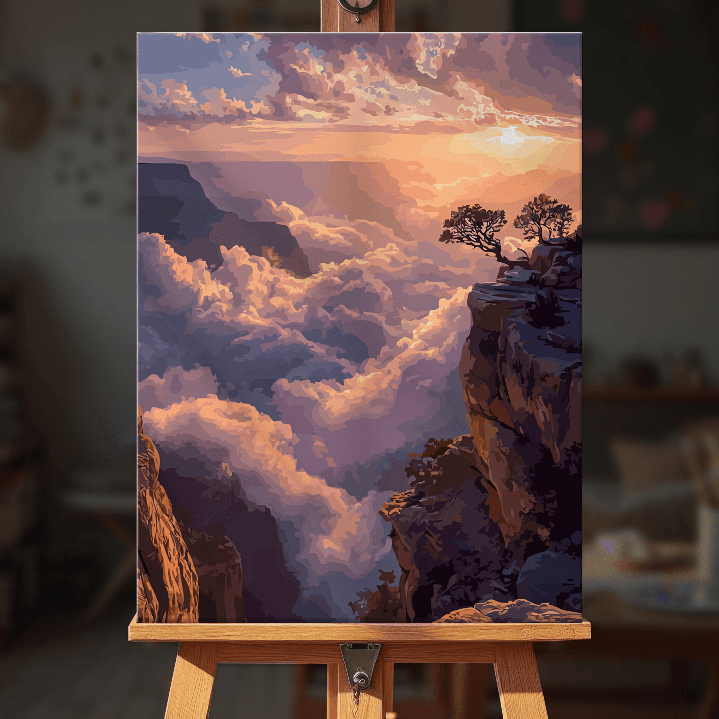 Paint by numbers - Aurora Cove - MyArt