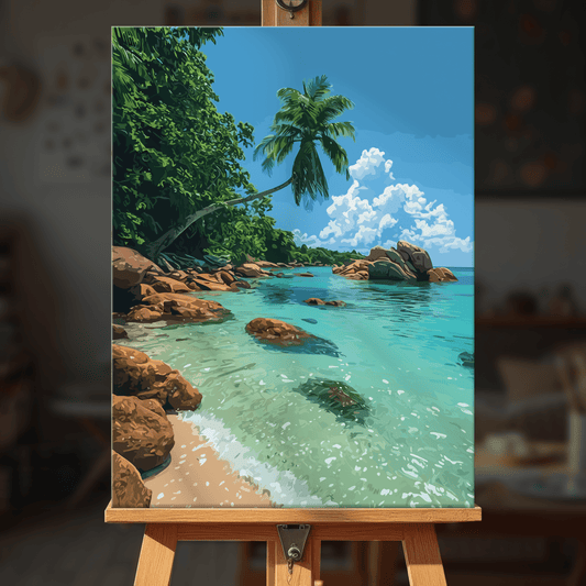 Paint by numbers - Aurora Dunes - MyArt