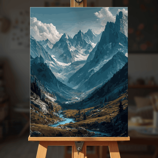 Paint by numbers - Aurora Haven - MyArt