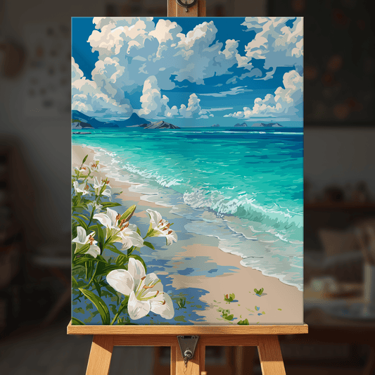 Paint by numbers - Aurora Isle - MyArt